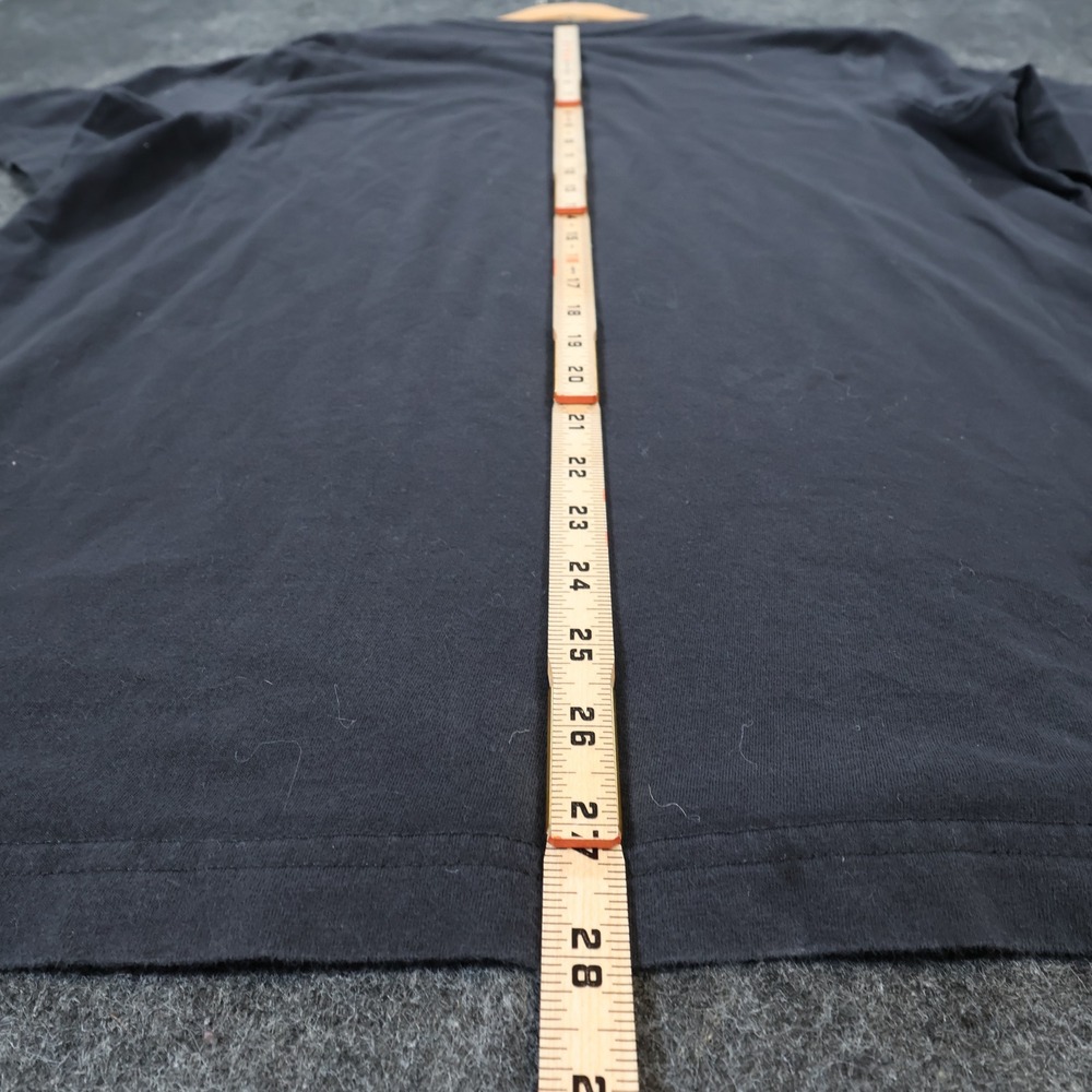 Champion T Shirt Mens XL Black Excellent Script Logo Graphic‎ Tee - Picture 5 of 12